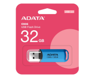 Pendrive (pamięć USB) ADATA 32GB C906 niebieski USB 2.0